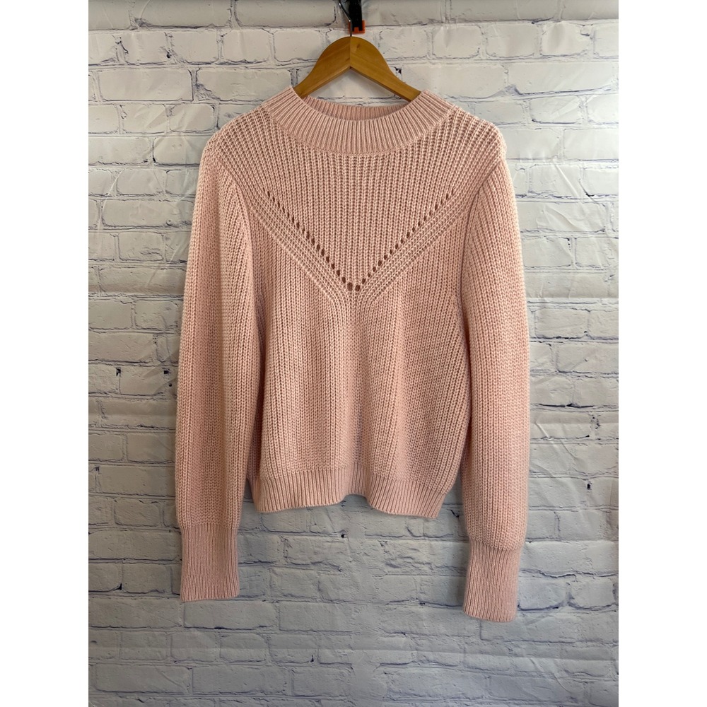 Heritage Charm Women's light pink‎ Sweater Size Medium
